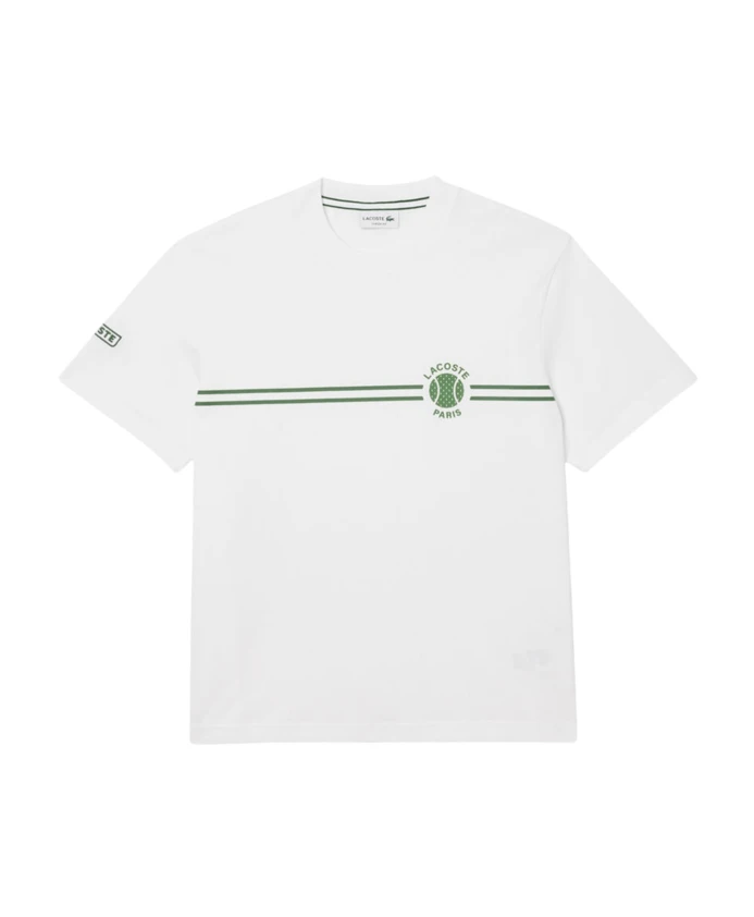 Белая мужская футболка Lacoste, белый
Белая мужская футболка Lacoste, белый