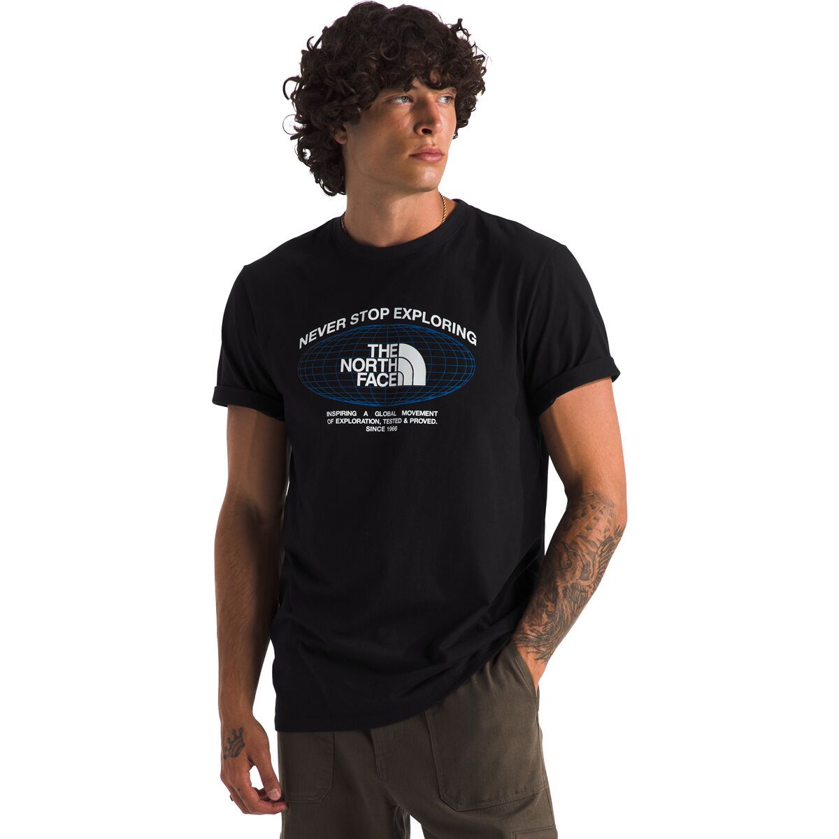 Короткий рукав, принт с сеткой для активного отдыха, футболка The North Face, черный
Короткий рукав, принт с сеткой для активного отдыха, футболка The North Face, черный