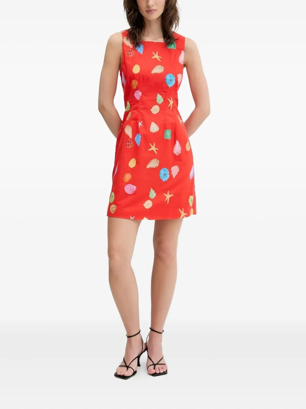 Платье мини с принтом Never Fully Dressed, красный
Платье мини с принтом Never Fully Dressed, красный