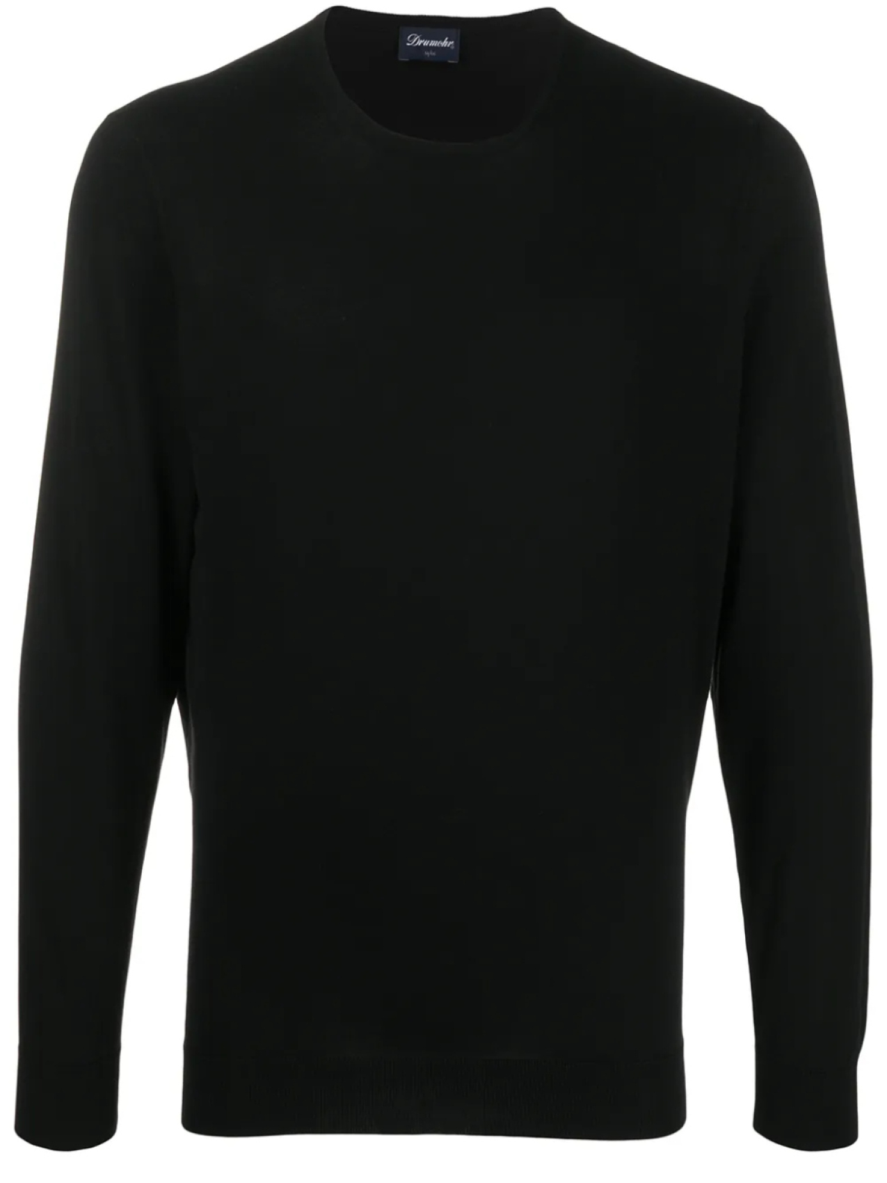 Drumohr толстовка с круглым вырезом, черный
Drumohr толстовка с круглым вырезом, черный