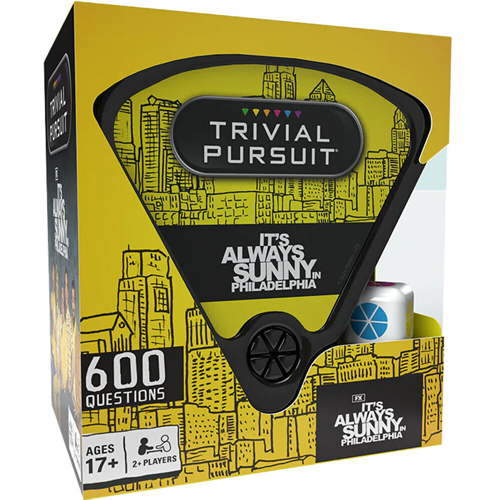 Настольная игра USAopoly Trivial Pursuit: It's Always Sunny in Philadelphia
Настольная игра USAopoly Trivial Pursuit: It's Always Sunny in Philadelphia