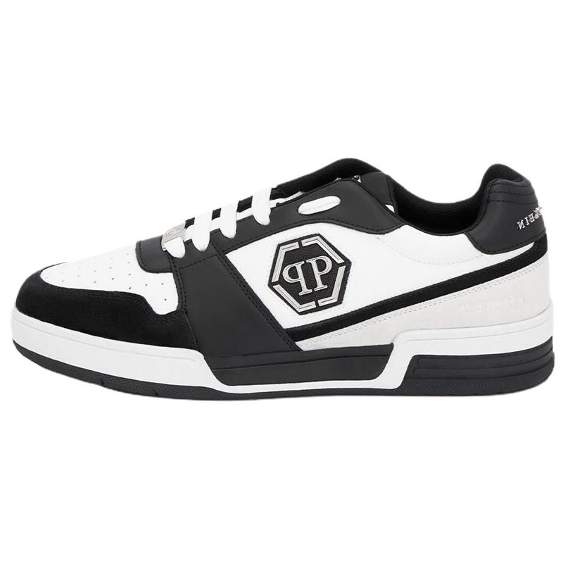 Philipp Plein Низкие скейтбордистские кроссовки унисекс, черный с белым
Philipp Plein Низкие скейтбордистские кроссовки унисекс, черный с белым