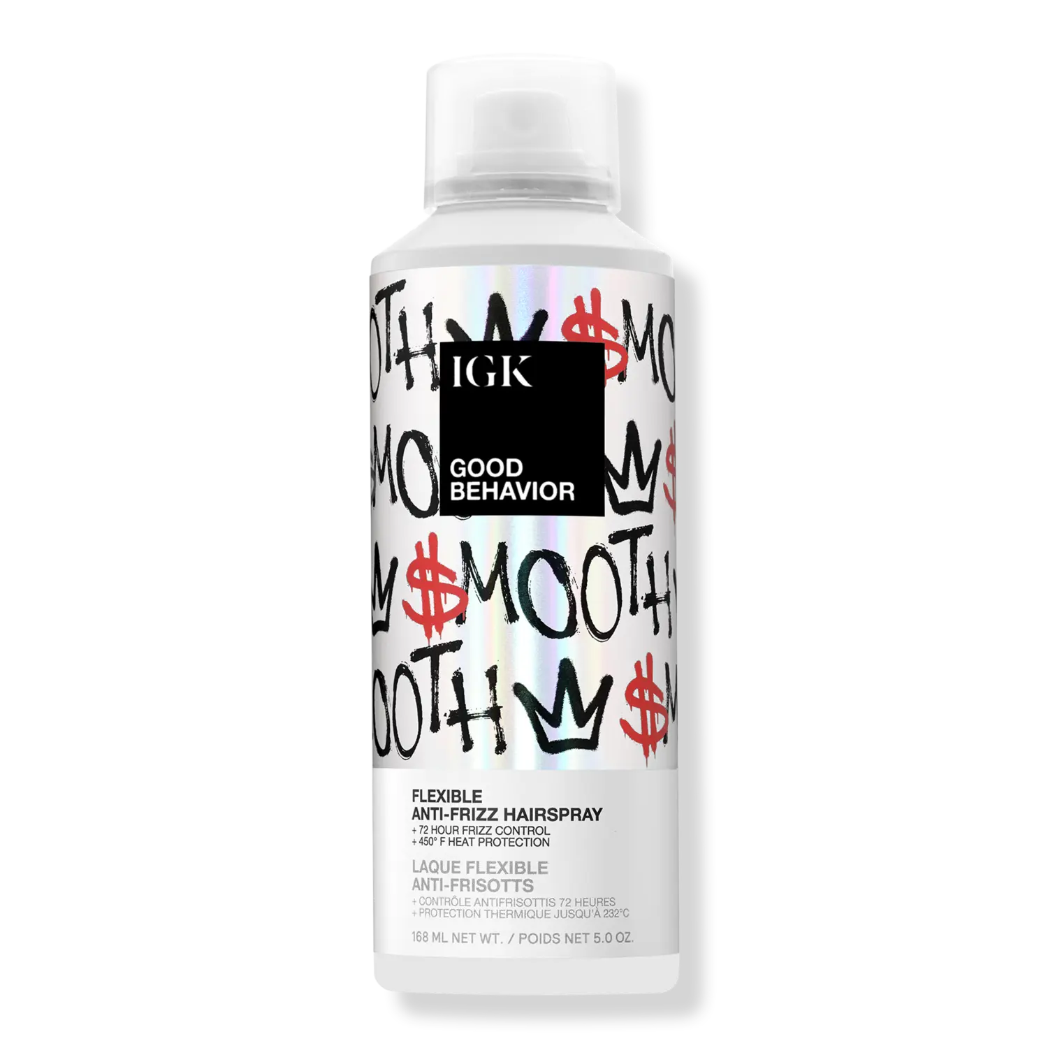 Лак для волос Good Behavior Flexible Hairspray IGK
Лак для волос Good Behavior Flexible Hairspray IGK