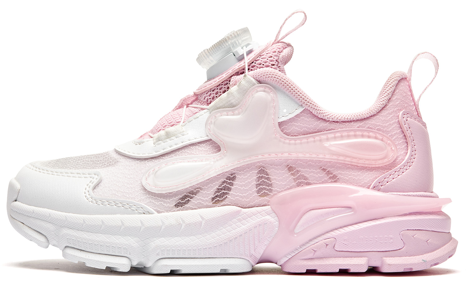 QIAODAN Низкие детские кроссовки с амортизаторами белого и розового цвета для дошкольников
QIAODAN Низкие детские кроссовки с амортизаторами белого и розового цвета для дошкольников