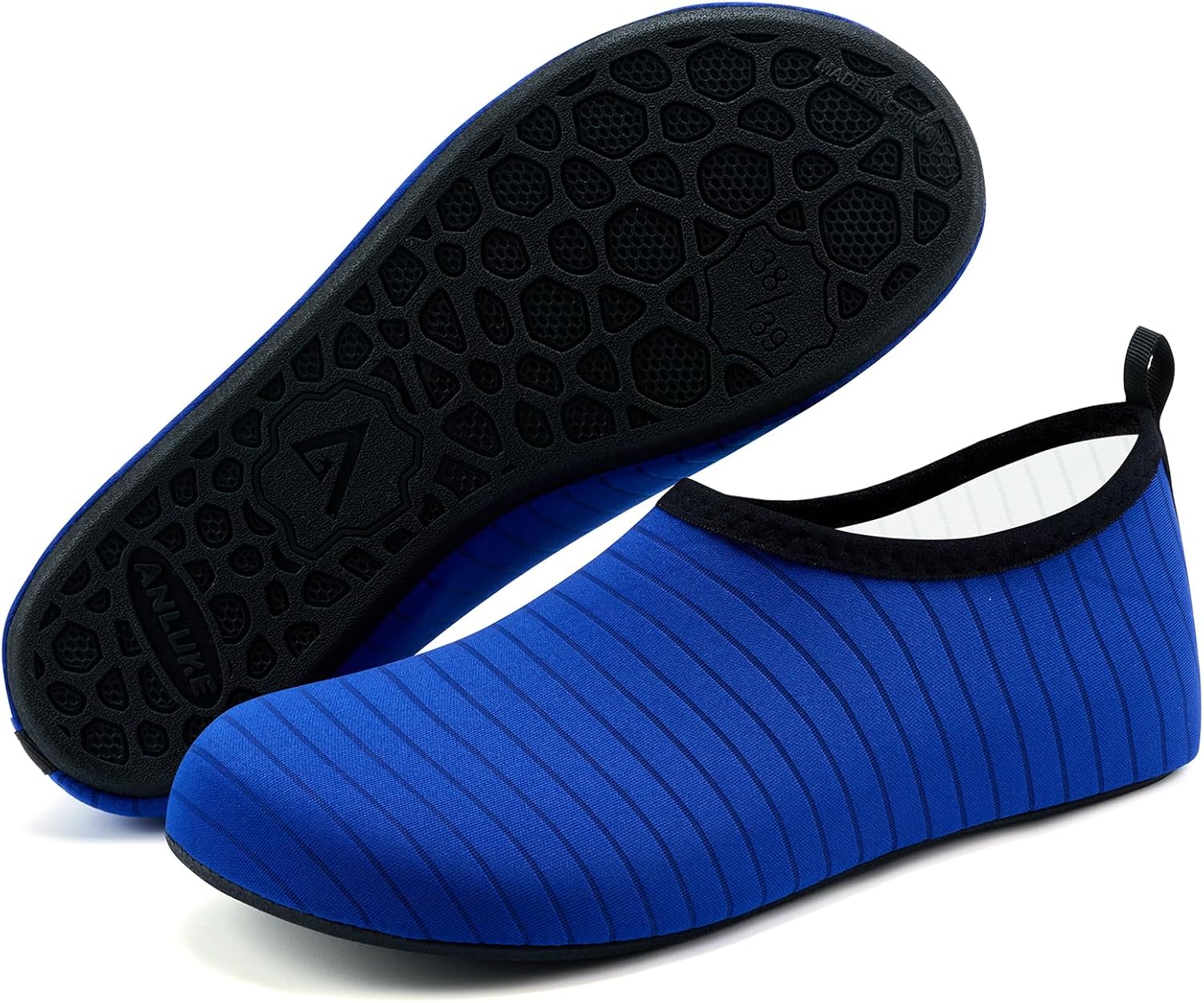 Водные туфли ANLUKE Barefoot Aqua Yoga, быстро сохнущие пляжные плавательные и серфовые носки для женщин и мужчин, синий
Водные туфли ANLUKE Barefoot Aqua Yoga, быстро сохнущие пляжные плавательные и серфовые носки для женщин и мужчин, синий