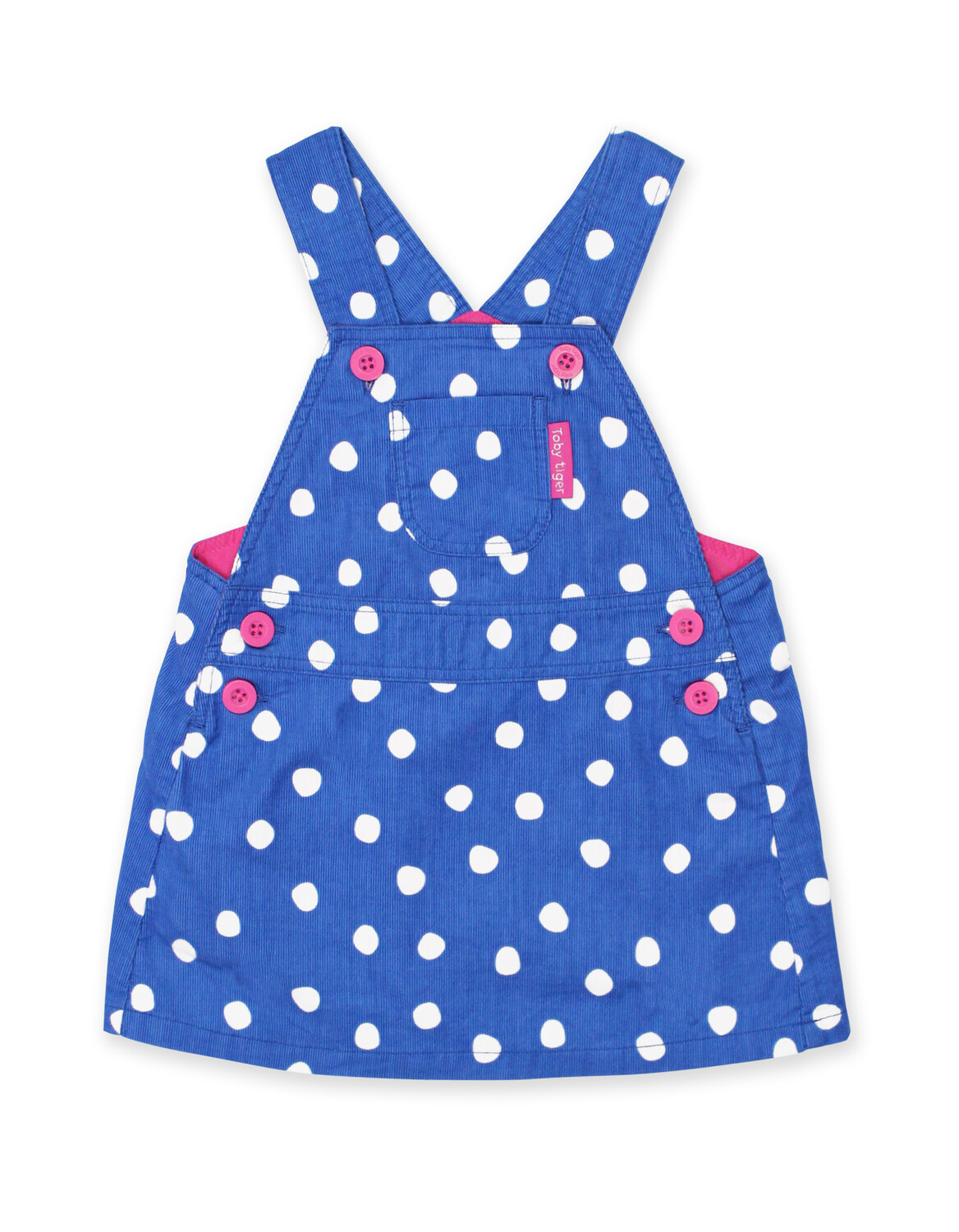 Платье Toby Tiger Cord Latz mit Punkten, синий
Платье Toby Tiger Cord Latz mit Punkten, синий