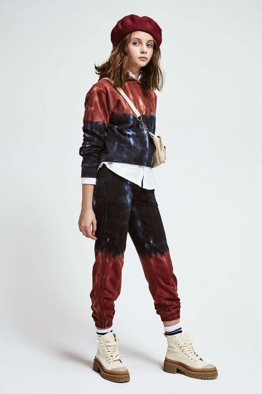 Худи Fiery Tie Dye цвета ржавчины/темно-синего цвета tractr
Худи Fiery Tie Dye цвета ржавчины/темно-синего цвета tractr