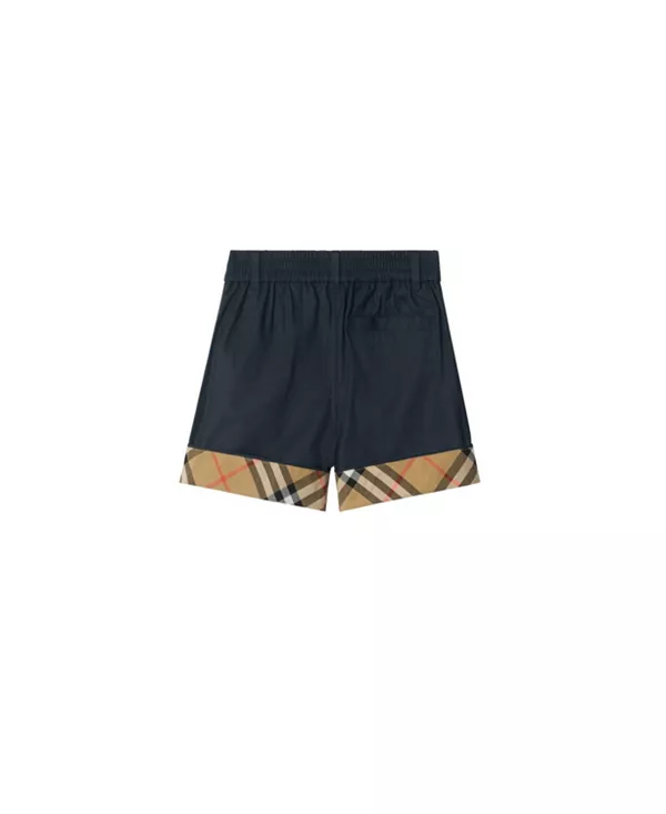 Детские хлопковые шорты в клетку с отворотами - для малышей и для взрослых. Burberry, синий
Детские хлопковые шорты в клетку с отворотами - для малышей и для взрослых. Burberry, синий