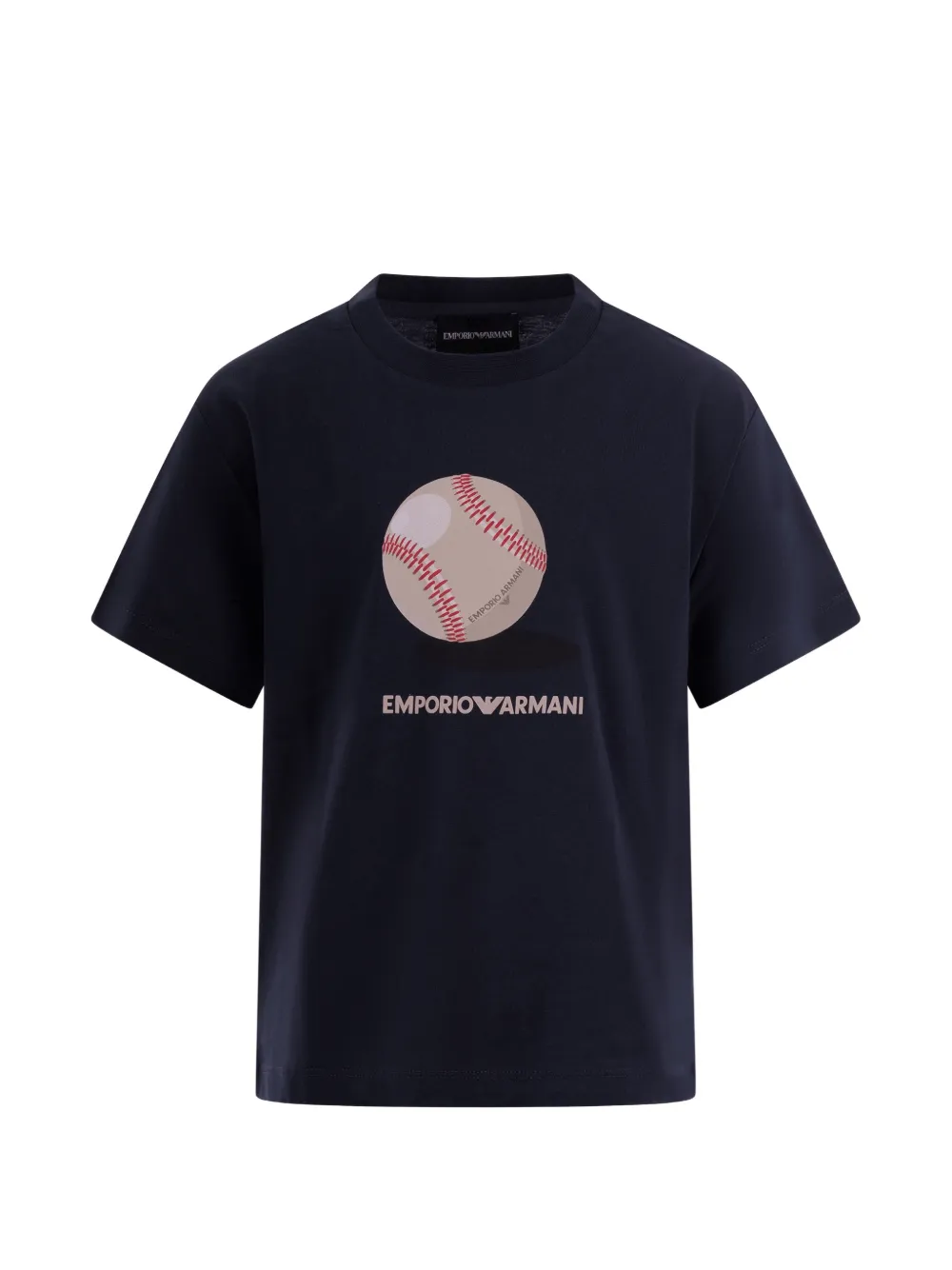 Футболка с бейсбольным принтом Emporio Armani Kids, синий
Футболка с бейсбольным принтом Emporio Armani Kids, синий
