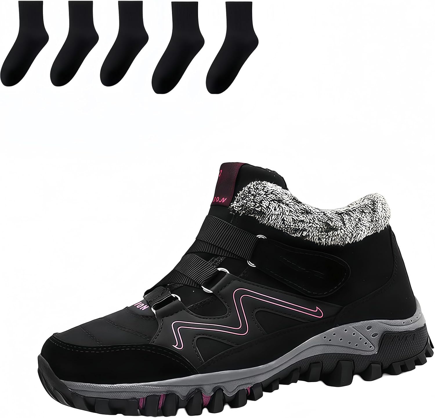 Зимние теплые ботинки, ортопедические сапоги, зимние водонепроницаемые ботинки с противоскользящей подошвой Generic, красный
Зимние теплые ботинки, ортопедические сапоги, зимние водонепроницаемые ботинки с противоскользящей подошвой Generic, красный