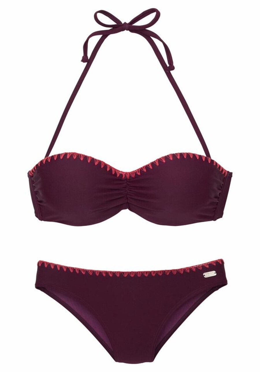 Бикини-бандо BUFFALO Bandeau Bikini, цвет aubergine
Бикини-бандо BUFFALO Bandeau Bikini, цвет aubergine
