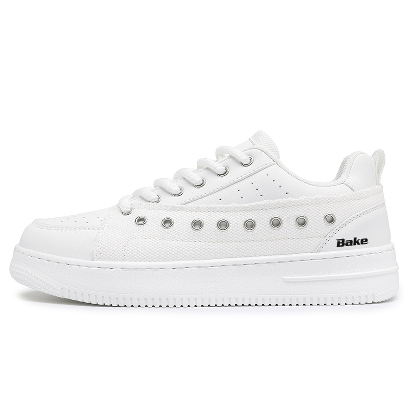 Легкие и дышащие низкие мужские кроссовки для скейтбординга BAKE, White
Легкие и дышащие низкие мужские кроссовки для скейтбординга BAKE, White