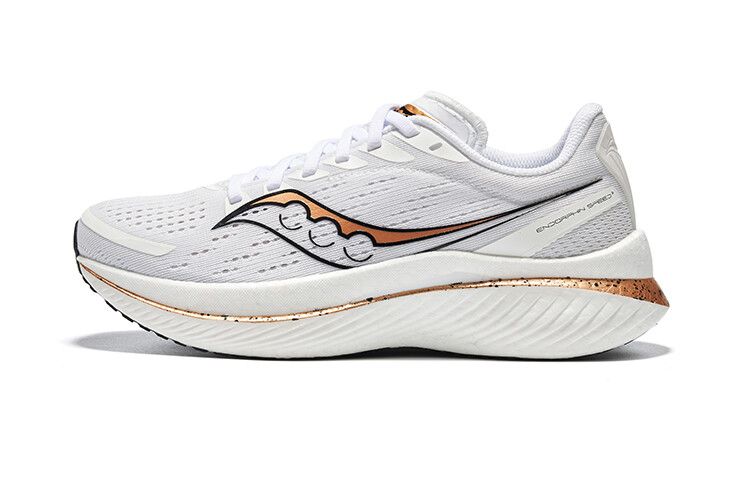 Кроссовки Endorphin Speed 3 женские с низким верхом белого цвета Saucony 
Кроссовки Endorphin Speed 3 женские с низким верхом белого цвета Saucony