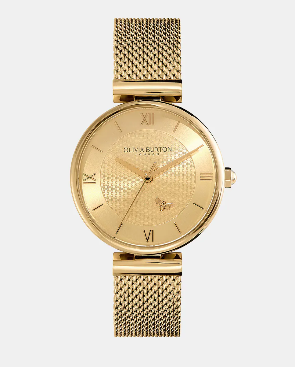 Bee T Bar 24000096 женские часы из золотой стали Olivia Burton, золотой
Bee T Bar 24000096 женские часы из золотой стали Olivia Burton, золотой