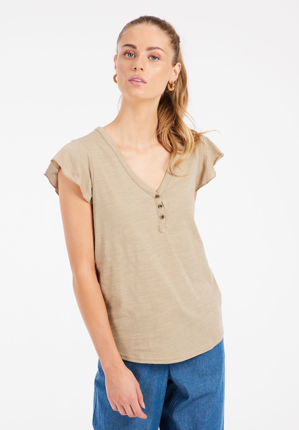 Базовая футболка TEES SHORTSLEEVE Protest, бежевый
Базовая футболка TEES SHORTSLEEVE Protest, бежевый