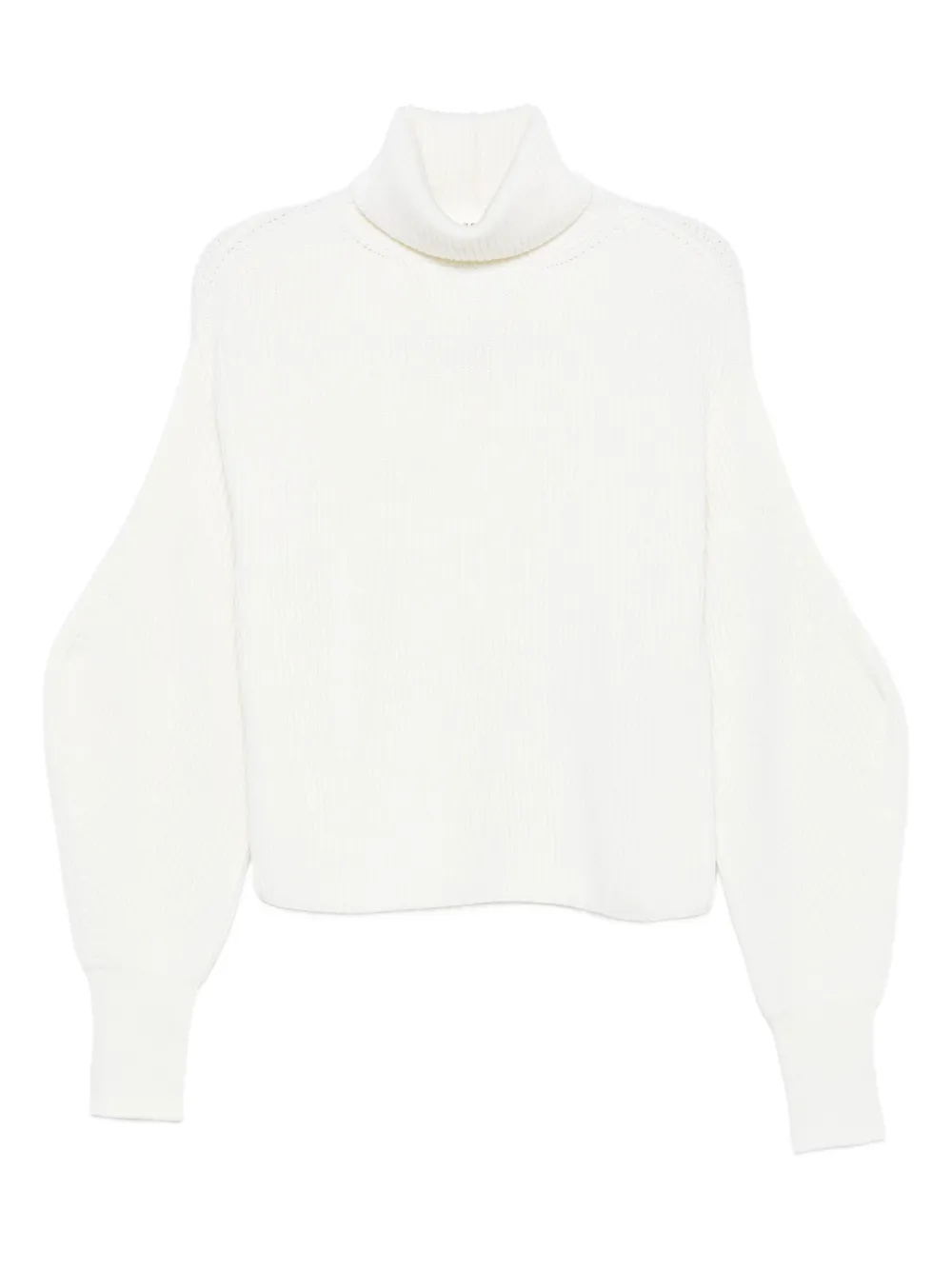 Свитер в рубчик с высоким воротником P.A.R.O.S.H., белый
Свитер в рубчик с высоким воротником P.A.R.O.S.H., белый