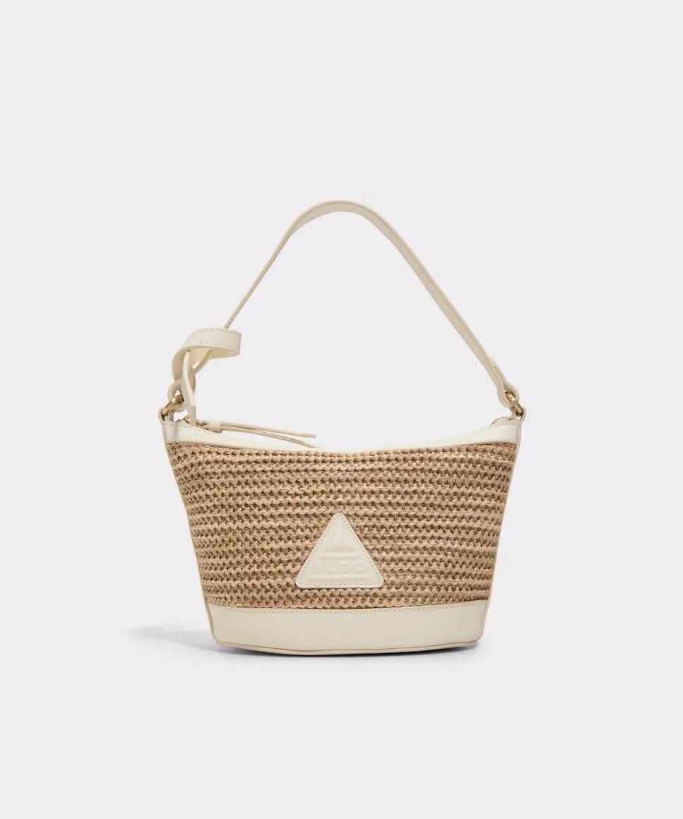 Сумка через плечо с застежкой-молнией Aldo, бежевый 
Сумка через плечо с застежкой-молнией Aldo, бежевый