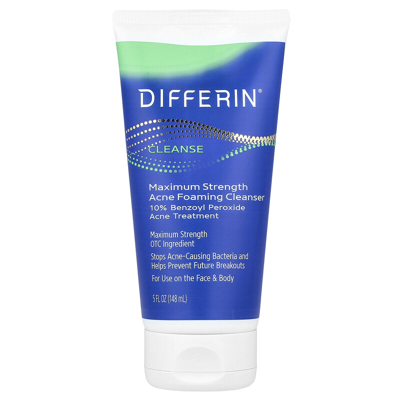 Cetaphil, Differin, пенка для умывания с максимальной эффективностью, 148 мл (5 жидк. Унций)
Cetaphil, Differin, пенка для умывания с максимальной эффективностью, 148 мл (5 жидк. Унций)