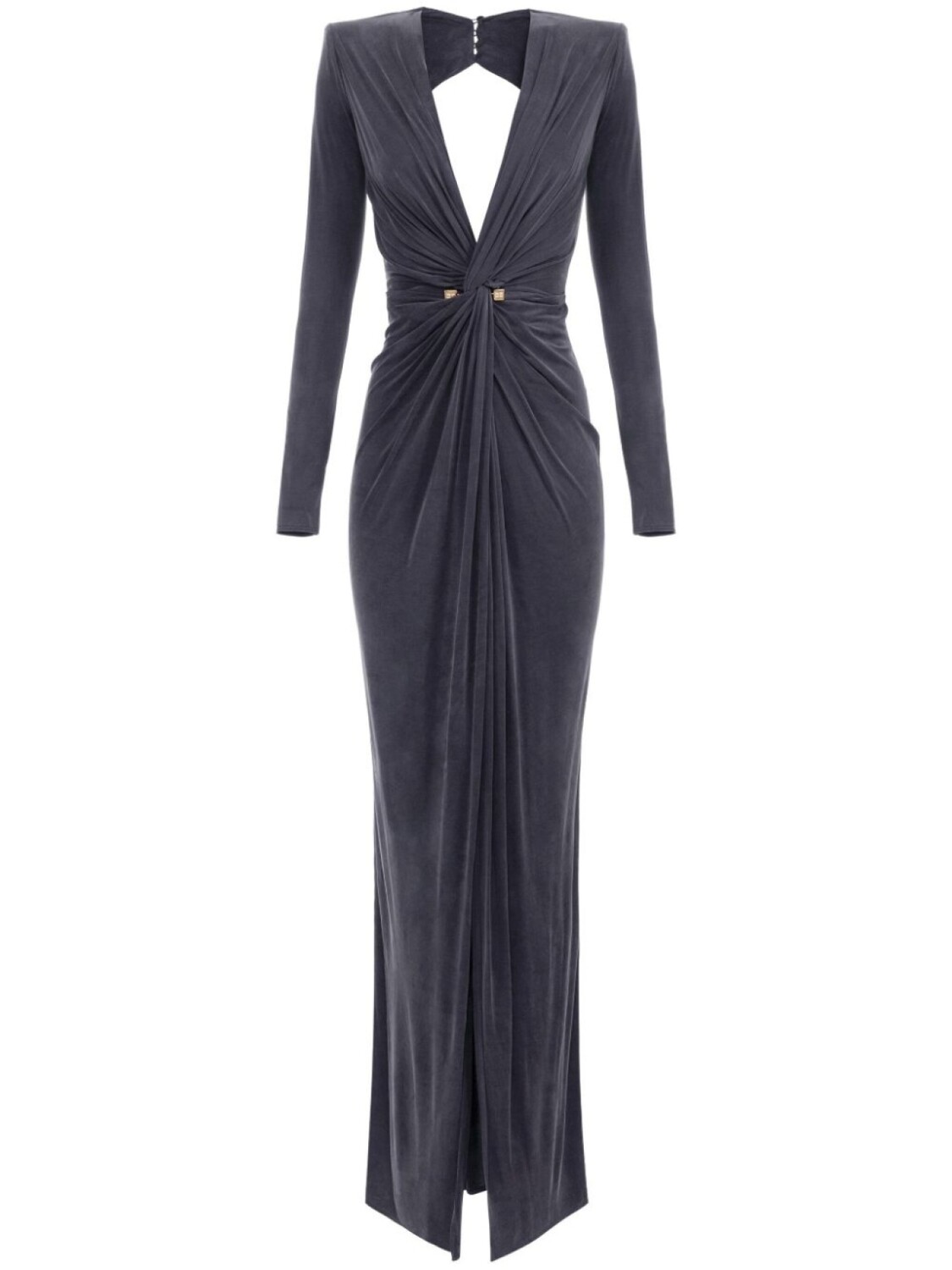 Elisabetta Franchi платье с драпировкой, серый
Elisabetta Franchi платье с драпировкой, серый