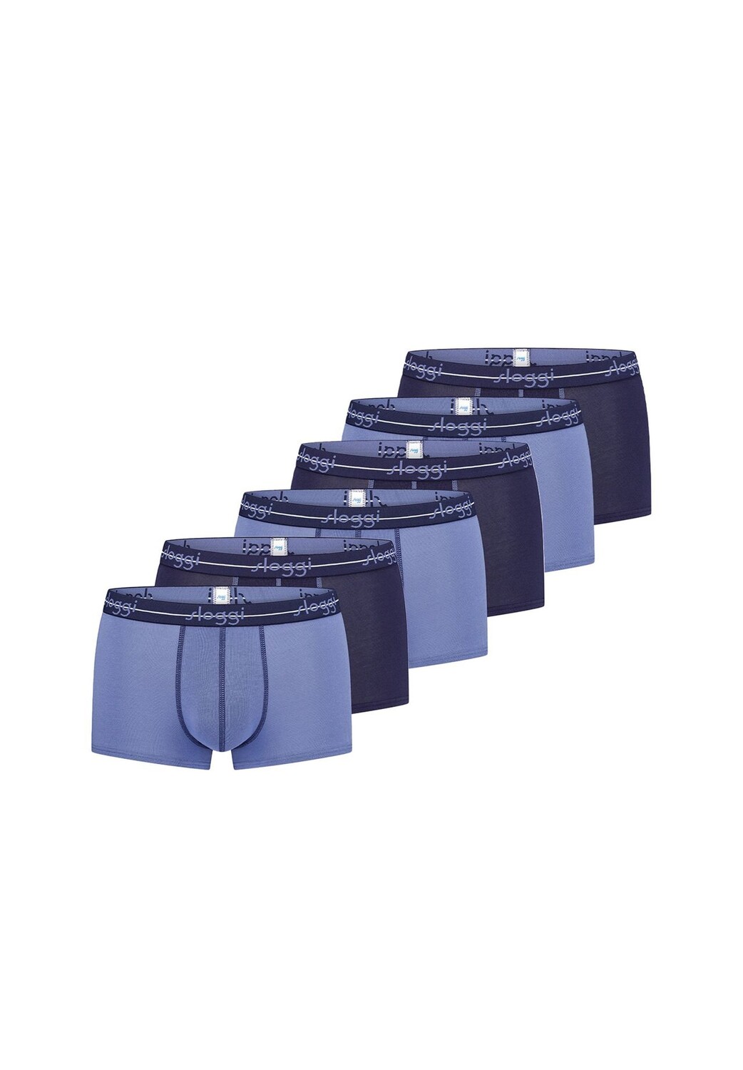 Набор шорт/брюк Hipster из 6 мужчин Начало Sloggi, цвет Blau / Dunkelblau
Набор шорт/брюк Hipster из 6 мужчин Начало Sloggi, цвет Blau / Dunkelblau