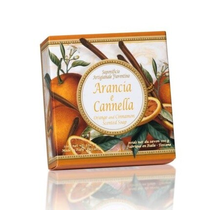 Fiorentino Craft Soap Factory мыло с ароматом апельсина и корицы 100 г Saponificio Artigianale
Fiorentino Craft Soap Factory мыло с ароматом апельсина и корицы 100 г Saponificio Artigianale