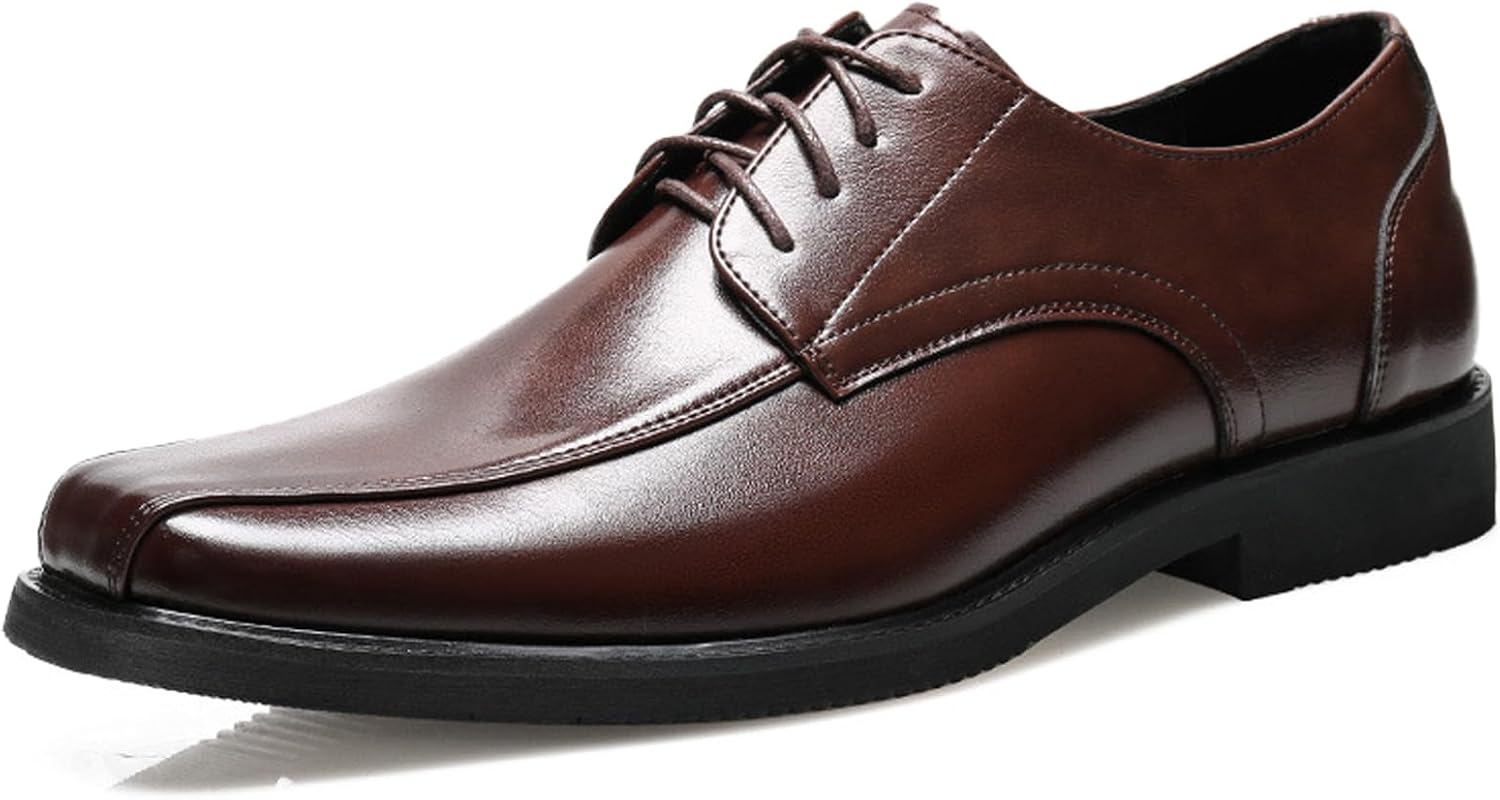 Мужские кожаные деловые оксфорды с квадратным носком, широким каблуком, модные, удобные, на шнуровке, с низким каблуком, для офиса, свадьбы, ежедневного ношения и вечеринок Yherohg, коричневый
Мужские кожаные деловые оксфорды с квадратным носком, широким каблуком, модные, удобные, на шнуровке, с низким каблуком, для офиса, свадьбы, ежедневного ношения и вечеринок Yherohg, коричневый