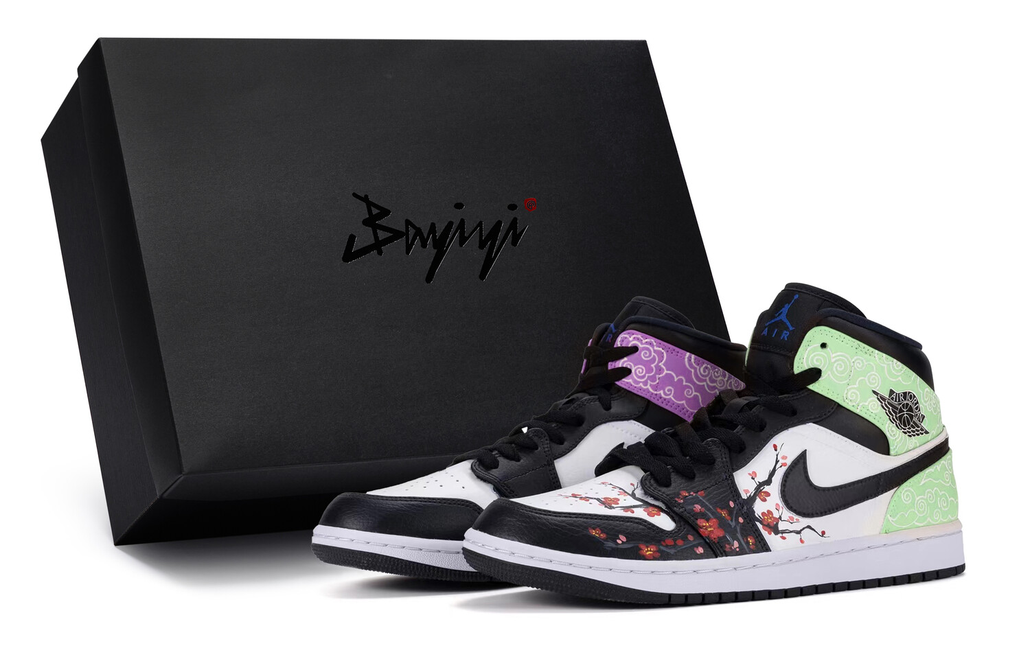 Кроссовки Air Jordan 1 Vintage Basketball Shoes Women's Mid-top White/Green/Purple, зеленый
Кроссовки Air Jordan 1 Vintage Basketball Shoes Women's Mid-top White/Green/Purple, зеленый