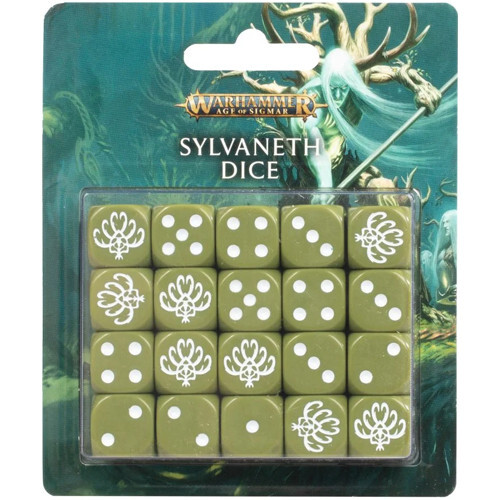Миниатюра Games Workshop Warhammer Age of Sigmar: Sylvaneth Dice (20)
Миниатюра Games Workshop Warhammer Age of Sigmar: Sylvaneth Dice (20)