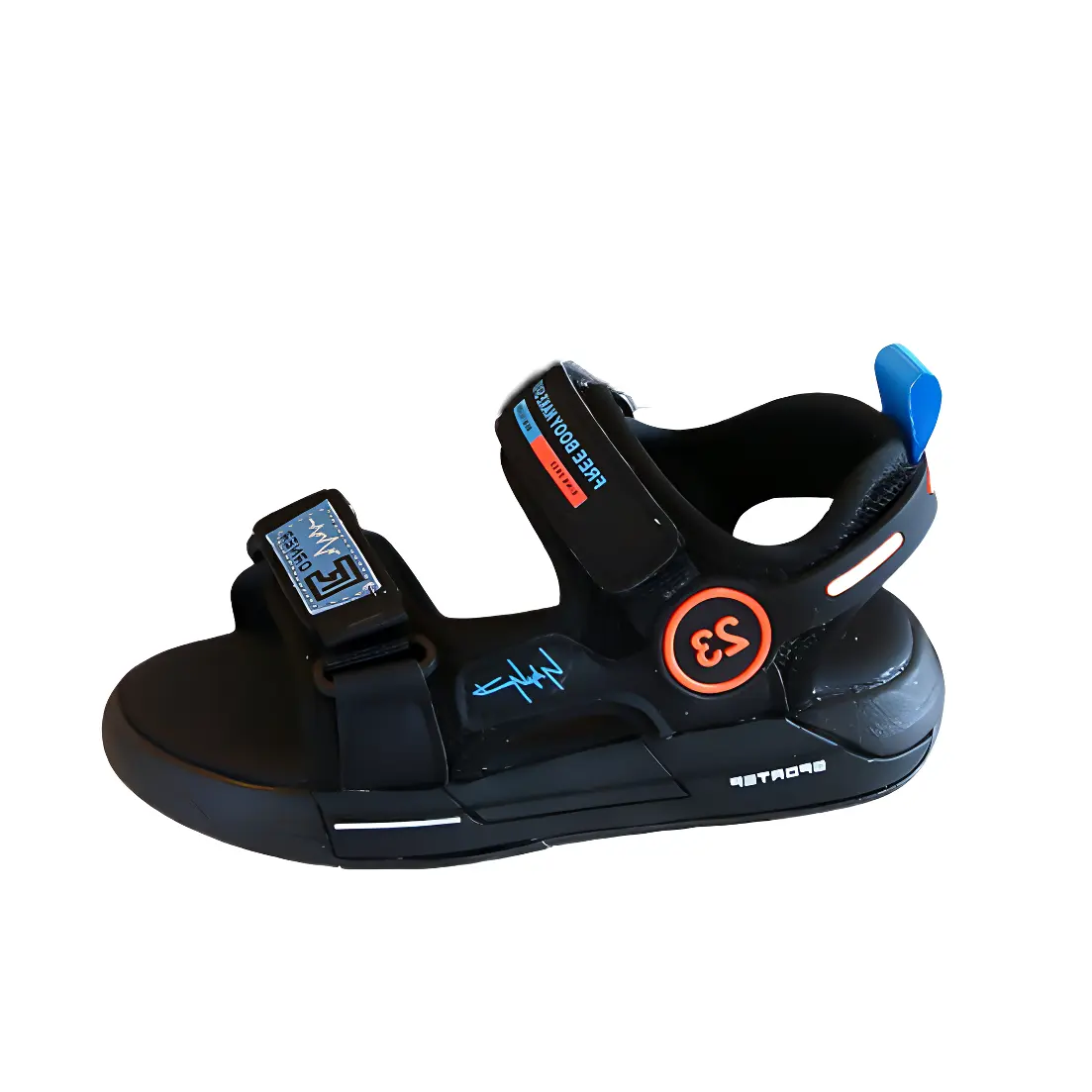 Нескользящие, износостойкие, легкие, амортизирующие, низкие детские сандалии для детей от 3 до 7 лет Neon, черный
Нескользящие, износостойкие, легкие, амортизирующие, низкие детские сандалии для детей от 3 до 7 лет Neon, черный