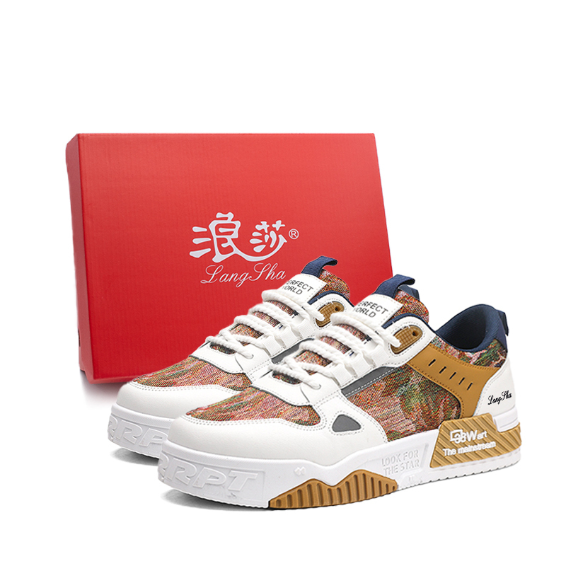 Lanza Скользоустойчивые износостойкие легкие дышащие мужские лоу-топы для скейтборда бело-коричневые, цвет White Brown
Lanza Скользоустойчивые износостойкие легкие дышащие мужские лоу-топы для скейтборда бело-коричневые, цвет White Brown