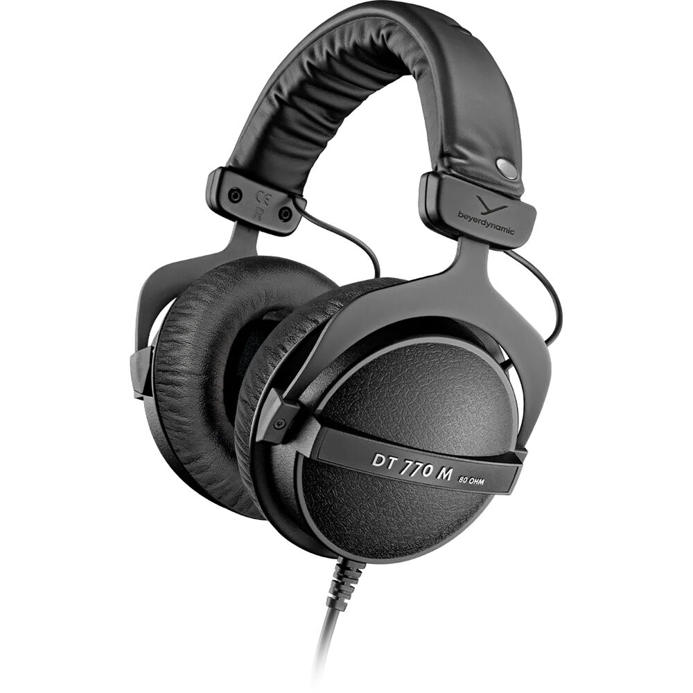 Профессиональные наушники Beyerdynamic DT-770M - Hi-Noise Stereo Headphones - DT-770-M-80
Профессиональные наушники Beyerdynamic DT-770M - Hi-Noise Stereo Headphones - DT-770-M-80