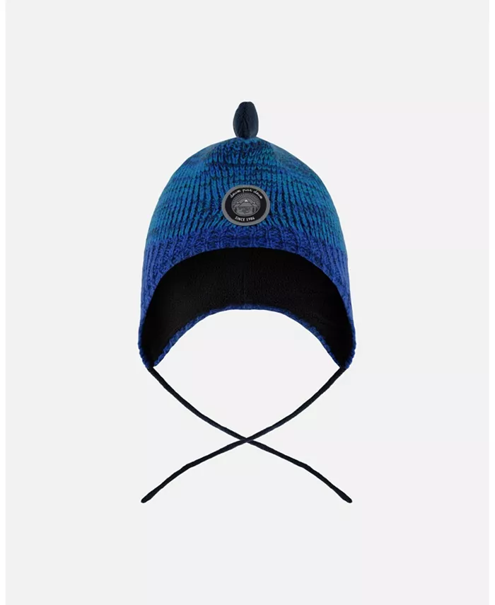 Зимняя шапка с перуанским узором и помпоном для мальчиков, синяя, на подкладке Deux par Deux, синий
Зимняя шапка с перуанским узором и помпоном для мальчиков, синяя, на подкладке Deux par Deux, синий