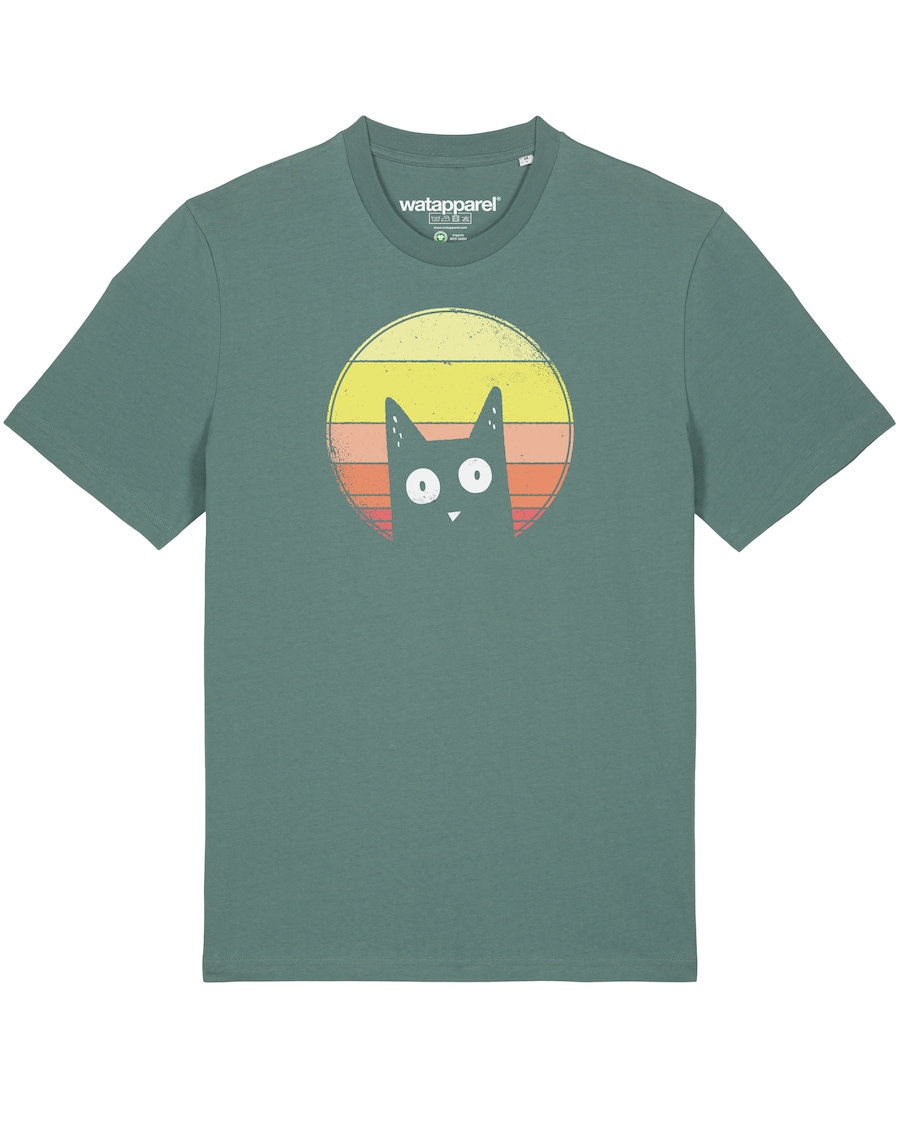 Рубашка Watapparel Sunset Cat, зеленый
Рубашка Watapparel Sunset Cat, зеленый