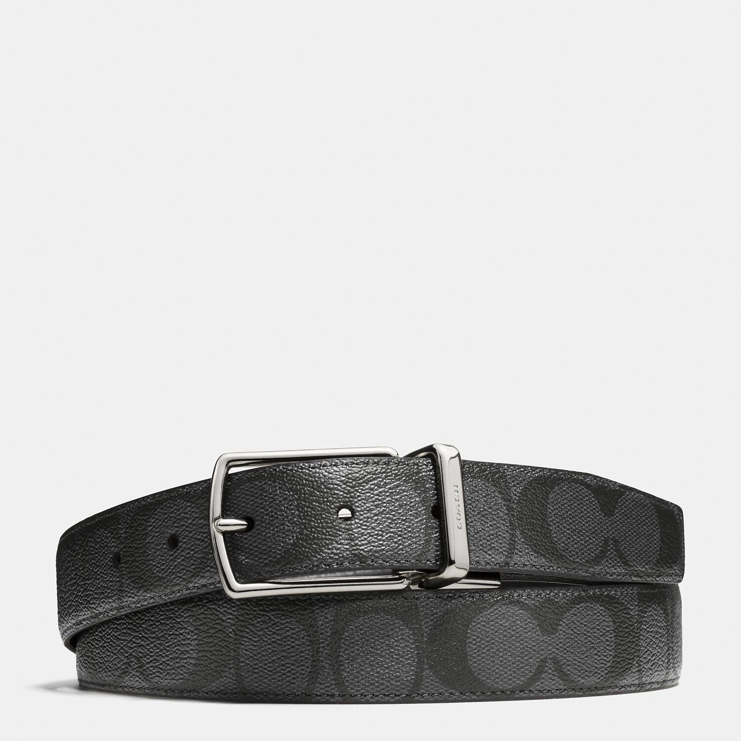 Двусторонний ремень с пряжкой по размеру, 30 мм Coach Outlet, цвет Charcoal/Black
Двусторонний ремень с пряжкой по размеру, 30 мм Coach Outlet, цвет Charcoal/Black