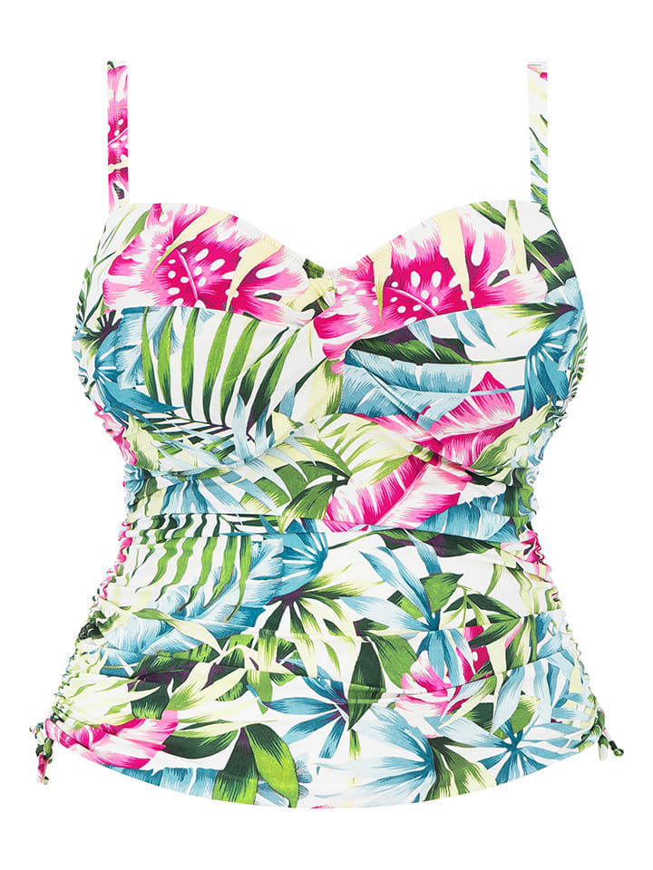 Верх бикини FANTASIE SWIM, белый/зеленый
Верх бикини FANTASIE SWIM, белый/зеленый