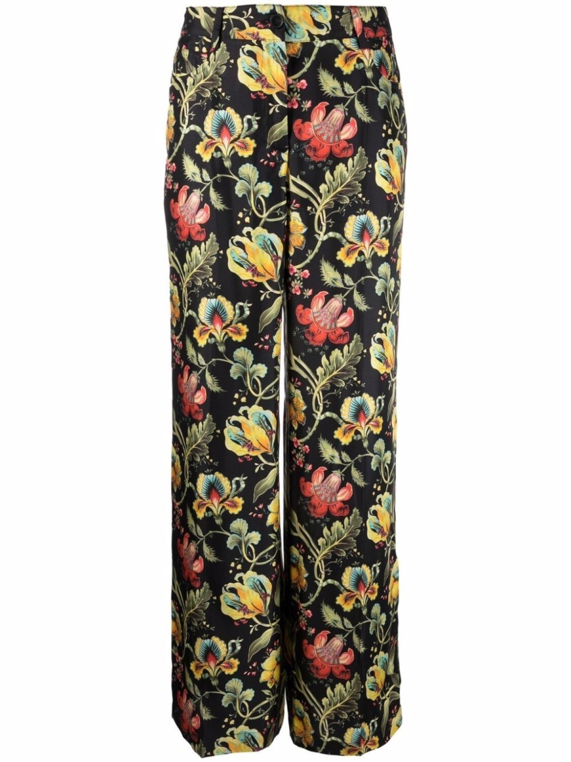 Alberto Biani прямые брюки с цветочным принтом, черный
Alberto Biani прямые брюки с цветочным принтом, черный