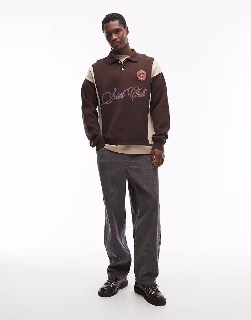 Зауженные брюки свободного кроя из вельвета темно-серого цвета Asos Design
Зауженные брюки свободного кроя из вельвета темно-серого цвета Asos Design