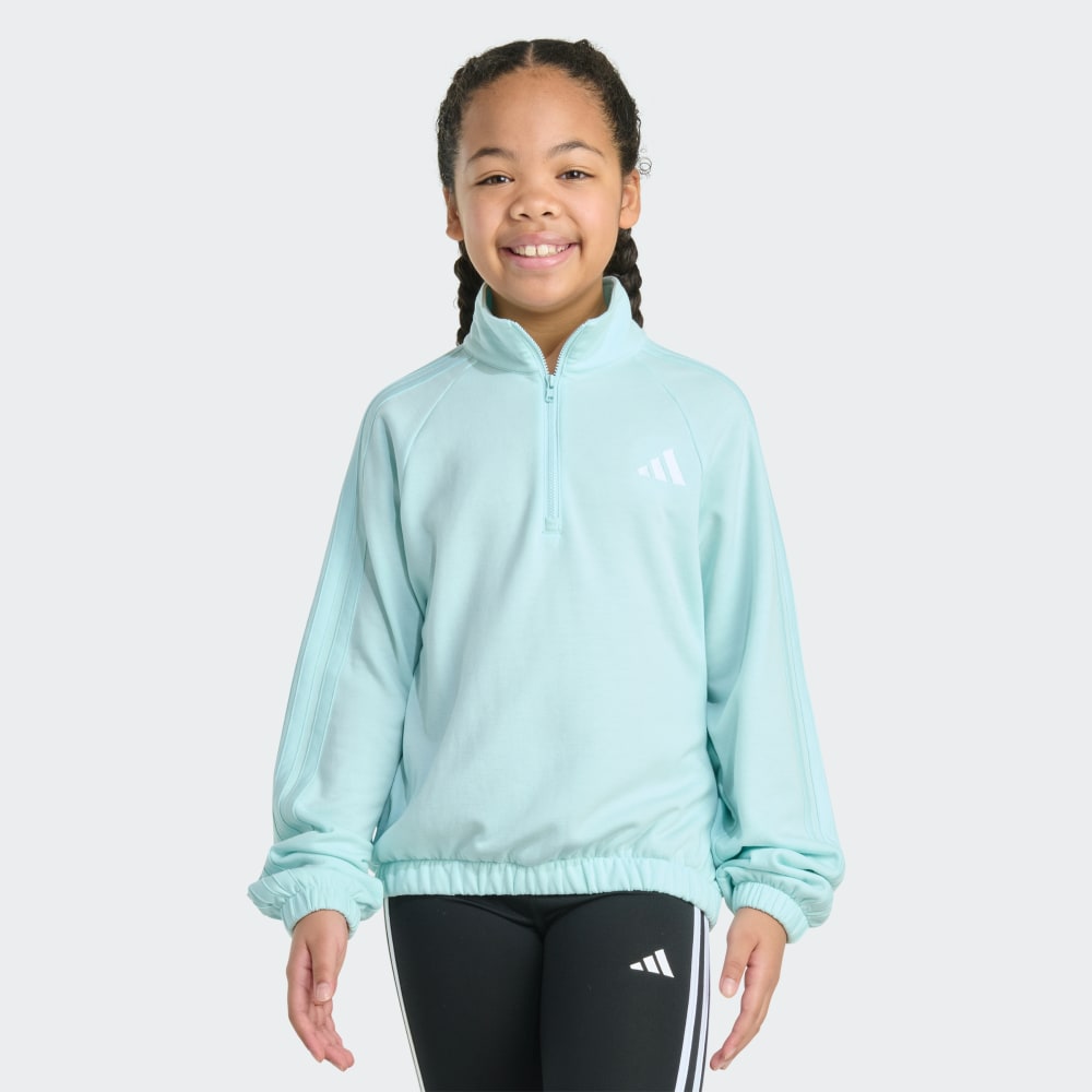 Толстовка Adidas Long Sleeve 1/4 Zip Training Pullover Top, цвет Halo Mint
Толстовка Adidas Long Sleeve 1/4 Zip Training Pullover Top, цвет Halo Mint