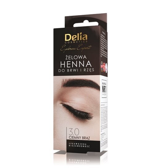 Гель-хна для бровей 3.0 Темно-коричневый, 15 мл Delia Cosmetics
Гель-хна для бровей 3.0 Темно-коричневый, 15 мл Delia Cosmetics