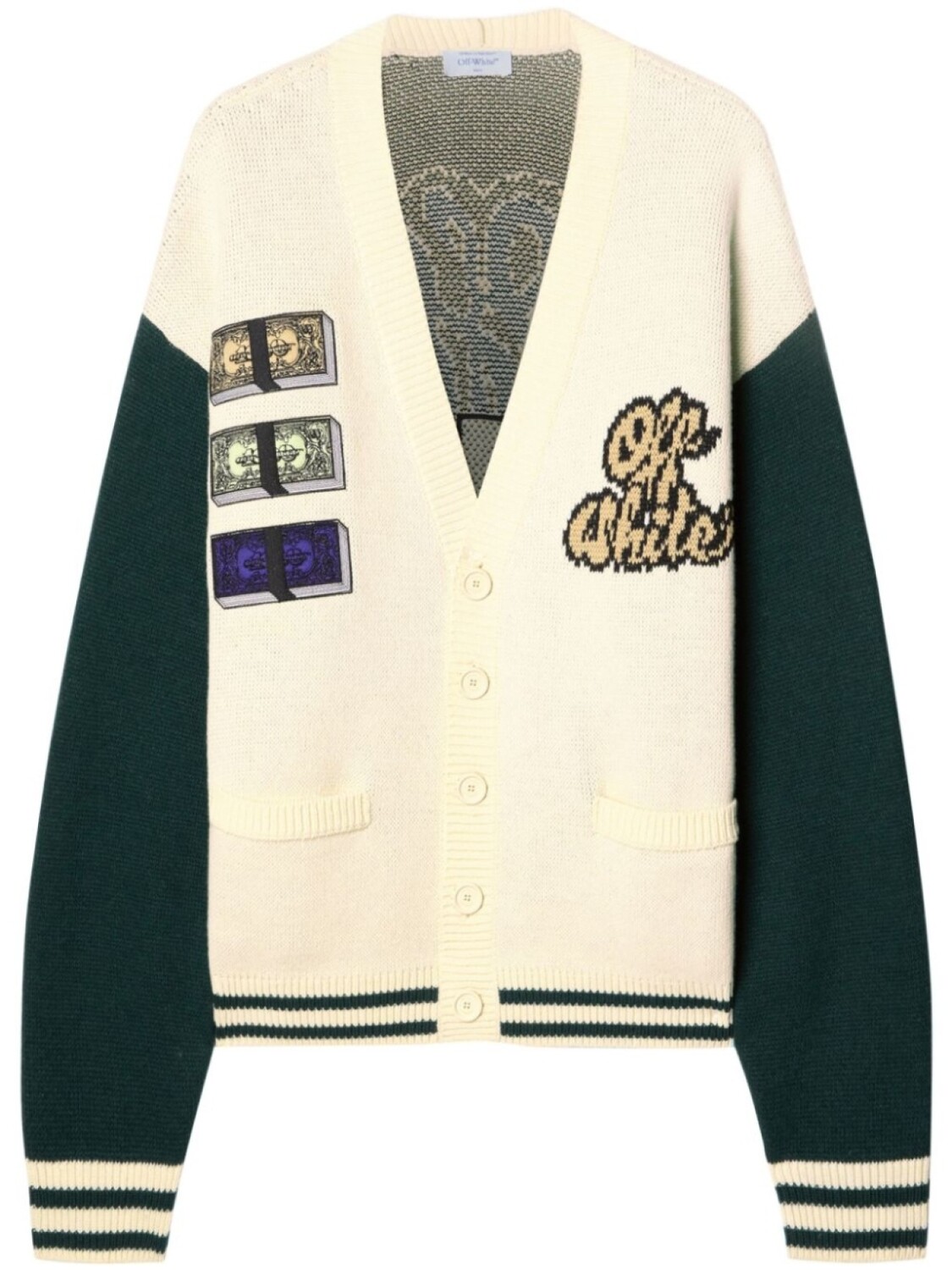 Университетский кардиган Crystal Cash Off-White, нейтральный цвет
Университетский кардиган Crystal Cash Off-White, нейтральный цвет