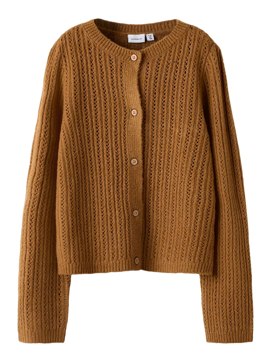 Вязаный кардиган NAME IT, коричневый
Вязаный кардиган NAME IT, коричневый