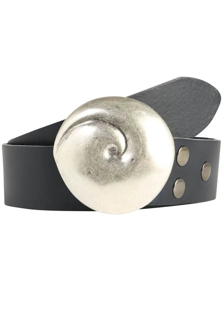 Ремень кожаный LIFE RING by showroom 019°, со сменной застежкой "Shell Round Silver" Rettungsring By Showroom 019°, синий
Ремень кожаный LIFE RING by showroom 019°, со сменной застежкой "Shell Round Silver" Rettungsring By Showroom 019°, синий