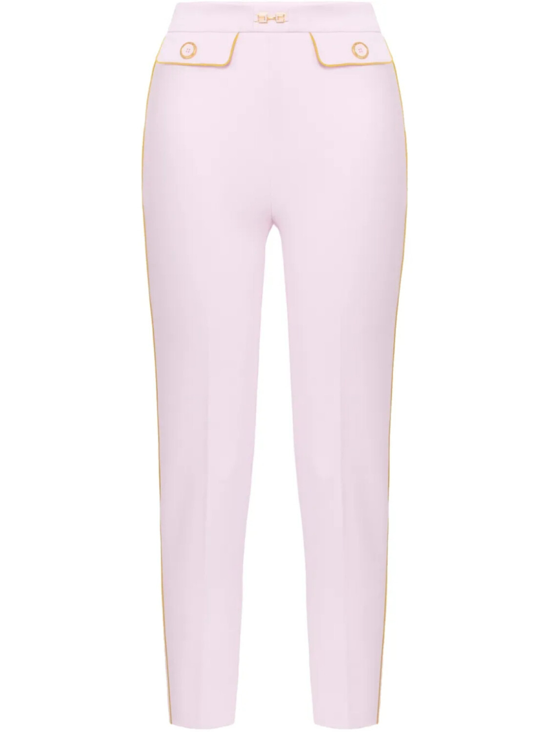 Elisabetta Franchi креповые брюки узкого кроя, розовый
Elisabetta Franchi креповые брюки узкого кроя, розовый