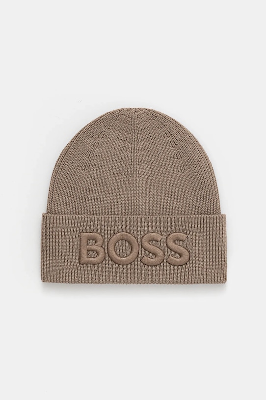 Шерстяная шапка afox_r BOSS Orange, коричневый
Шерстяная шапка afox_r BOSS Orange, коричневый