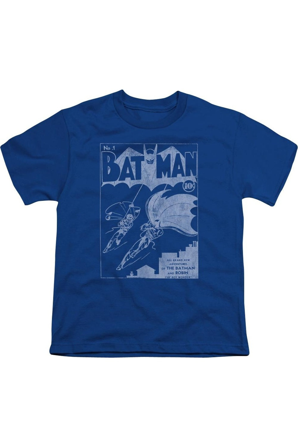 Футболка с коротким рукавом для детей "Batman Issue 1 Cover" Gildan, синий
Футболка с коротким рукавом для детей "Batman Issue 1 Cover" Gildan, синий