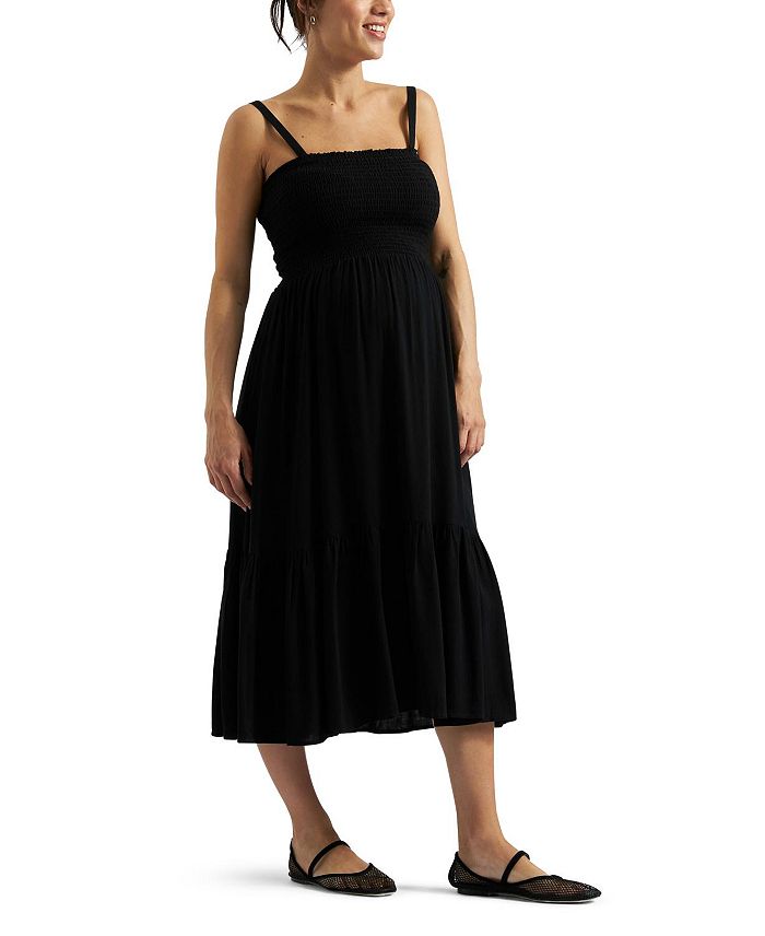 Платье "Блэр" с присборенной юбкой Ripe Maternity, черный
Платье "Блэр" с присборенной юбкой Ripe Maternity, черный