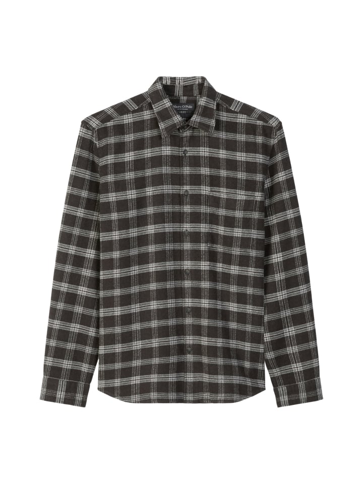 Обычная рубашка темно-серого цвета Marc O'Polo
Обычная рубашка темно-серого цвета Marc O'Polo