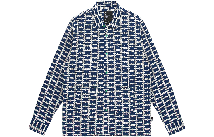 CLOT Рубашка Unisex Royal Blue Lapel Moderate
CLOT Рубашка Unisex Royal Blue Lapel Moderate