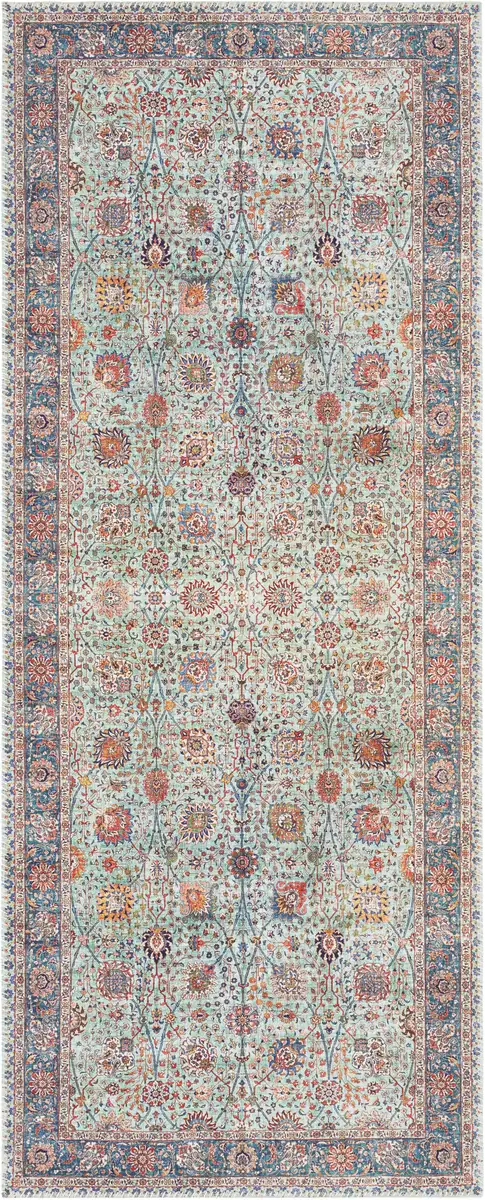 Дорожка ELLE DECORATION "Mahal", прямоугольная, восточный дизайн, винтажный дизайн, застегнутая, яркие цвета 80х200 см, цвет jade
Дорожка ELLE DECORATION "Mahal", прямоугольная, восточный дизайн, винтажный дизайн, застегнутая, яркие цвета 80х200 см, цвет jade