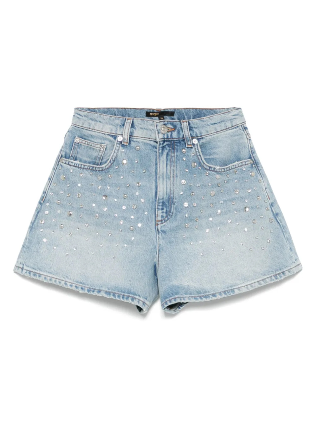 Шорты Maje, украшенные заклепками, синий
Шорты Maje, украшенные заклепками, синий
